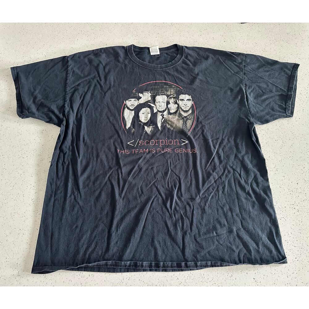 Scorpion TV Drama Series Pure Genius Adult Short Sleeve T-Shirt Tee Size 3XL